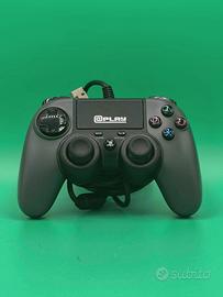 Controller PS4 cablato @Play - nero