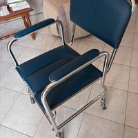 Sedia Comoda per anziani e disabili con ruote
