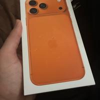 iPhone 17 pro max arancione sigillato