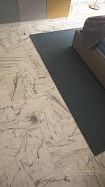 TAPPETO AZZURO CARTA ZUCCHERO IKEA