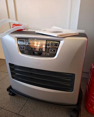 Stufa + carrello + 5 conf. da 10L di combustibile