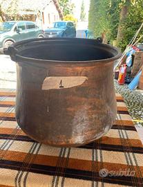 pentole e paioli in rame e bronzo