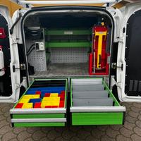 Allestimento furgone e portapacchi BAGGIO DE SORDI