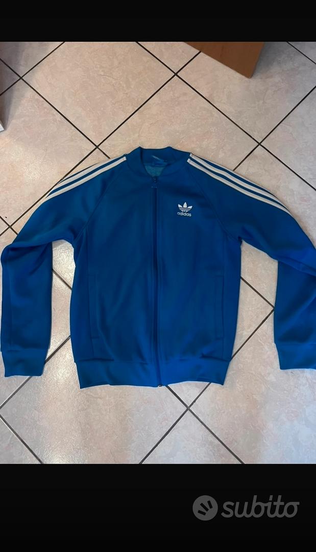 Felpa adidas blu outlet e gialla