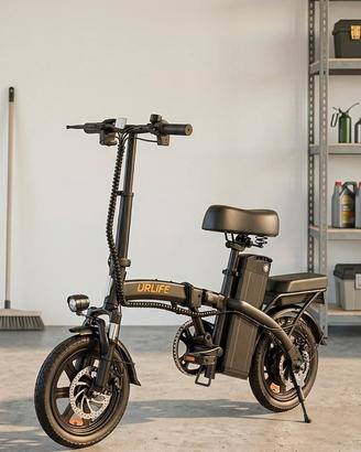 Bicicletta elettrica pieghevole