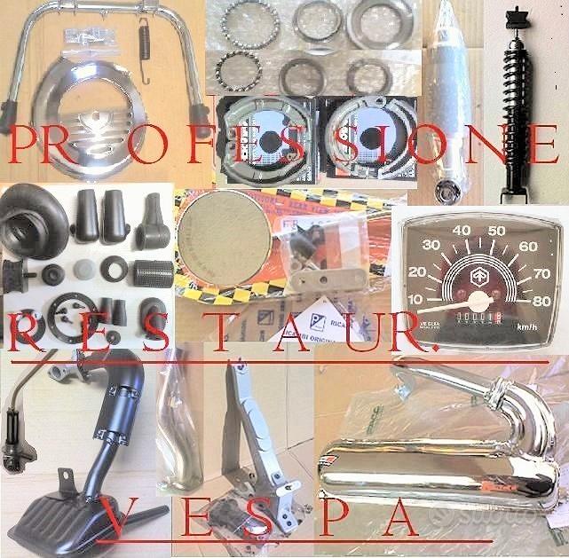 Subito - *** Affidabilità TOP *** Profess.RestauroVespa - KIT RICAMBI Nuovi  VESPA 50 SPECIAL Faro quadrato - Accessori Moto In vendita a Frosinone