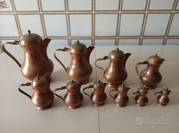 Brocche vintage in rame