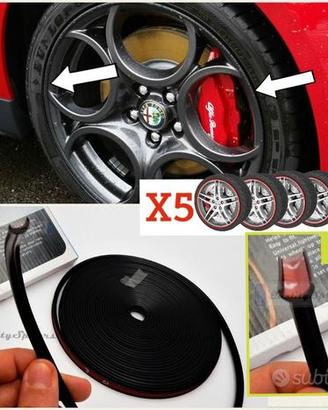 Protezione Cerchi in lega Alfa Romeo Bordino Nero