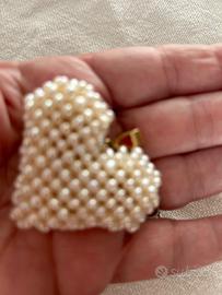 Lotto di gioielli in perle tessute