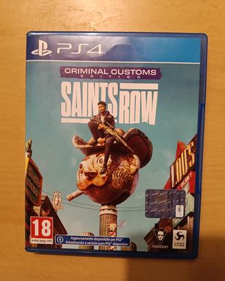 Saints row ps4