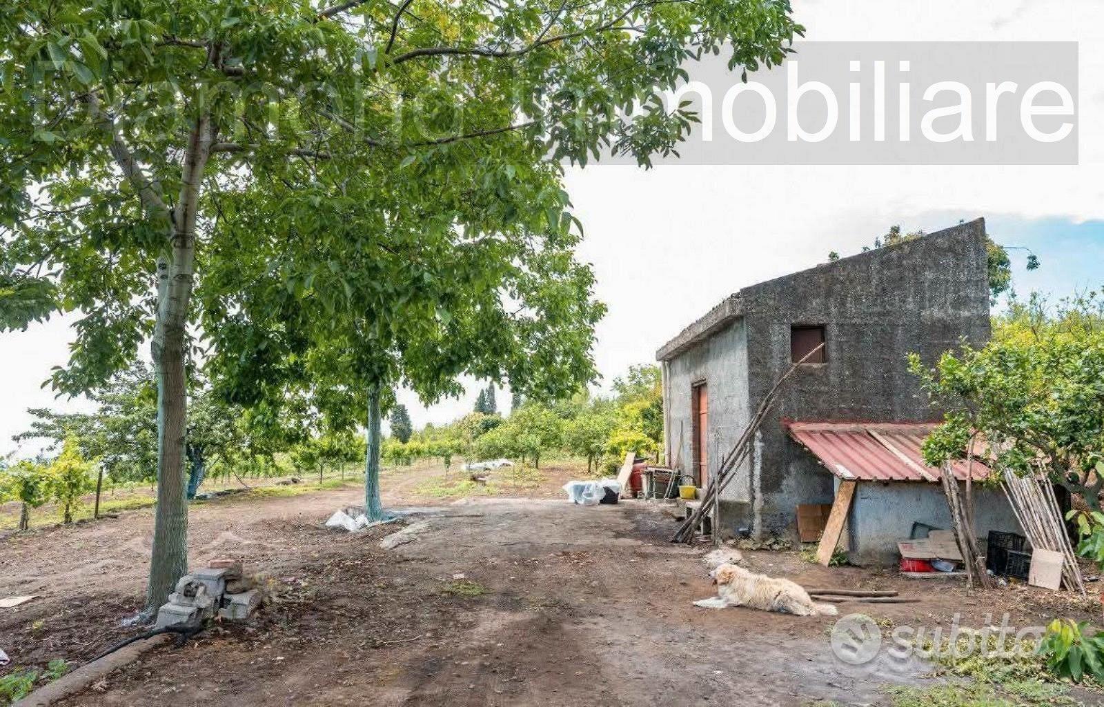 Terreno panoramico con fabbricato a Mascali - Vista 2