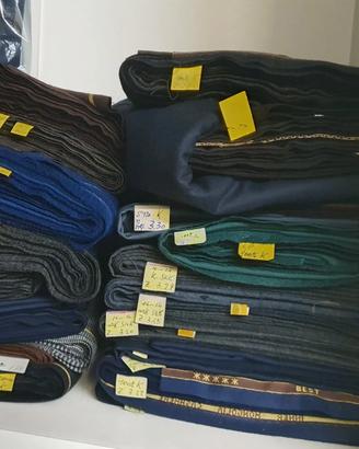 Grande assortimento scampoli sartoriali pregiati