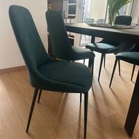 Set di 4 Sedie Sofia Riflessi