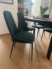 Set di 4 Sedie Sofia Riflessi