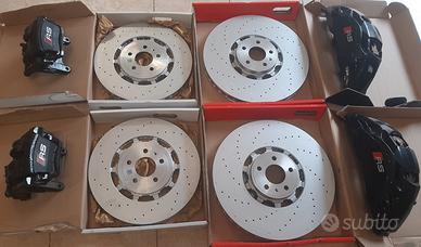 impianto completo rs6 c8 10 pompanti 420mm + 370mm