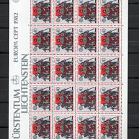 Liechtenstein 1982 Europa Cept