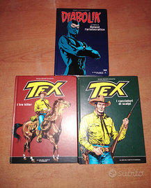 Fumetti Diabolik e Tex
