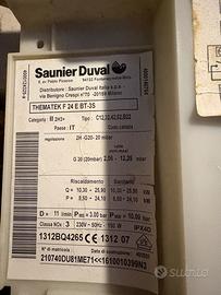 Scheda caldaia a gas Saunier Duval