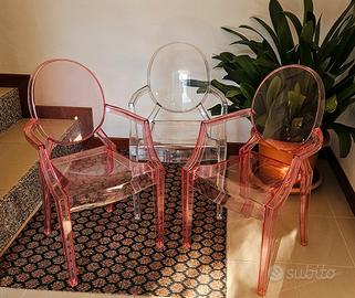 3 sedie x bambini kartell.