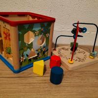 PlayTive Junior-Cubo Multiattività In Legno 12M+