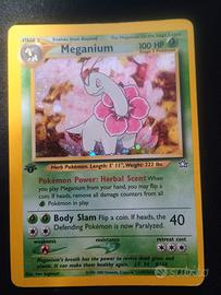 Meganium Holo Neo Genesis Pokemon ITA