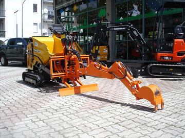 Motocarriola Katoimer Carry 107 Braccio Escavatore