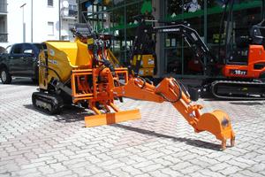 Motocarriola Katoimer Carry 107 Braccio Escavatore