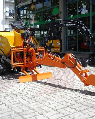 Motocarriola Katoimer Carry 107 Braccio Escavatore