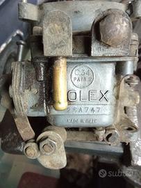 Fiat 1500/Alfa Romeo,Carburatore Solex C 34