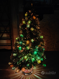 Albero di Natale a fibre ottiche