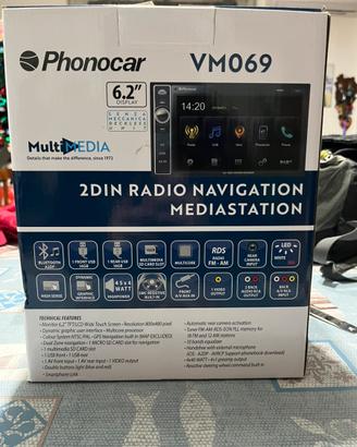 Autoradio 2 din Phonocar