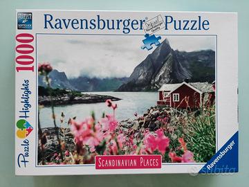 Puzzle Ravensburger Lofoten Norvegia 1000 pz