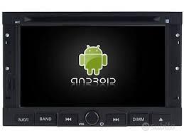 Autoradio dvd navigatore peugeot 3008 5008 android