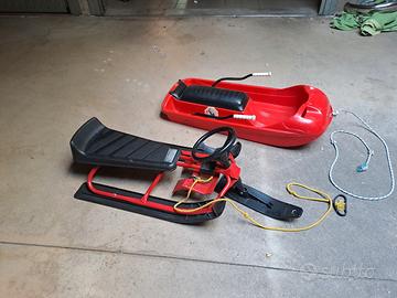 1 Bob in ferro con volante e 1 in  plastica