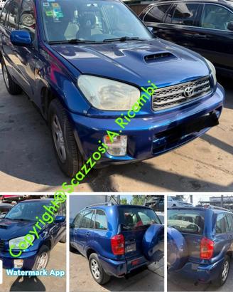 Ricambi vari Toyota Rav 4 anno 2003 Fi