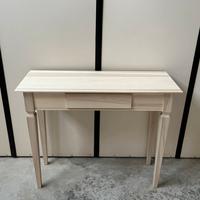 Mobile consolle tavolino ingresso in legno grezzo