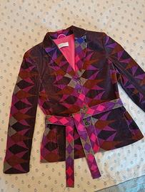 EMILIO PUCCI blazer velluto di cotone a coste IT44