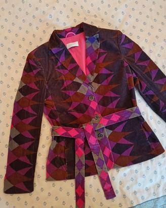 EMILIO PUCCI blazer velluto di cotone a coste IT44