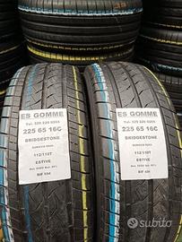 2 gomme 225 65 16C BRIDGESTONE ESTIVE RIF694