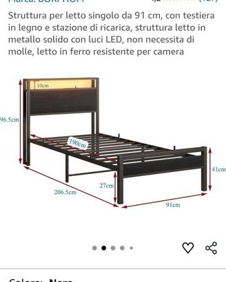 letto 200x90