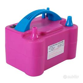 Pompa elettrica per palloncini con 2+2 ugelli 400W
