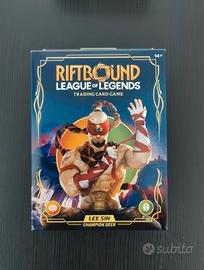 Lol: Riftbound - Champion Deck Lee Sin