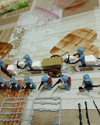 12 minifigure compatibili lego soldati cinesi