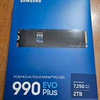 Samsung 990 EVO PLUS Nuovo ancora sigillato