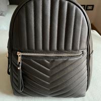 Zaino nero Primark in ecopelle