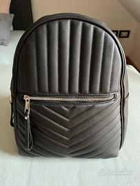 Zaino nero Primark in ecopelle