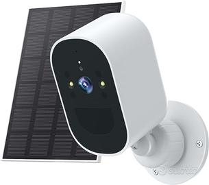 Telecamera solare wireless da 3MP esterni 6000mah