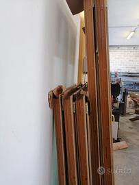 Finestre in PVC effetto legno nuove