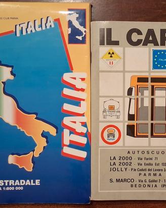 Lotto Carta Stradale Italia ACI Parma + Libro CAP