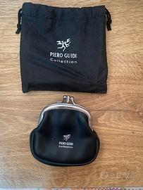 Portamonete Piero guidi in pelle.